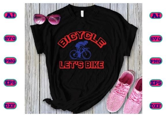 Bicycle Lets Bike: A Versatile Graphic Design Freebie for Creative Marketers
