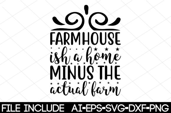 Farmhouse-Ish Graphics for Crafts and Content Creators