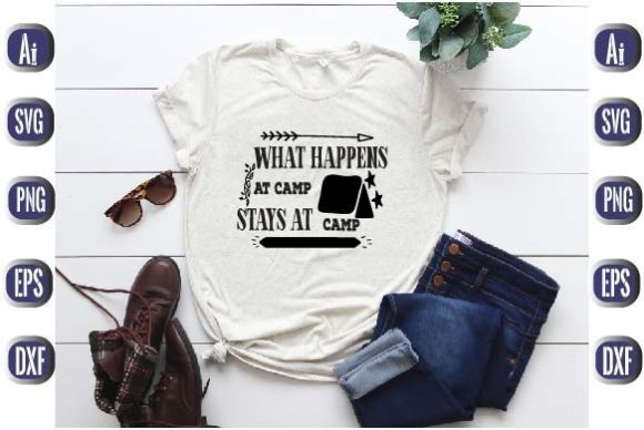 Graphics Freebies: What Happens at Camp Stays at Camp