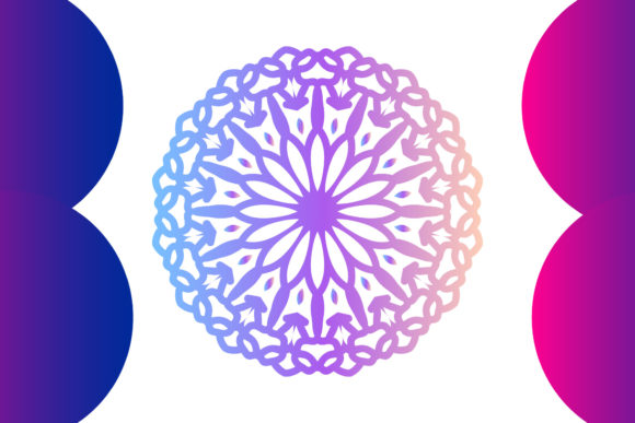 Mandala Design Background Vector Fill: A Versatile Graphic Asset for Local Branding