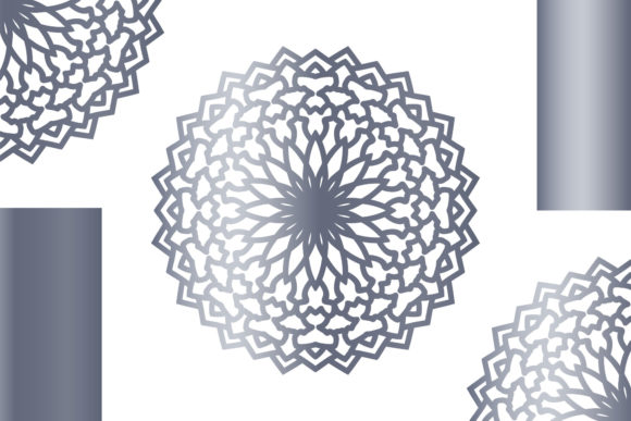 Mandala Fill Background Gradient Line: A Versatile Graphic Design Asset for Content Creators