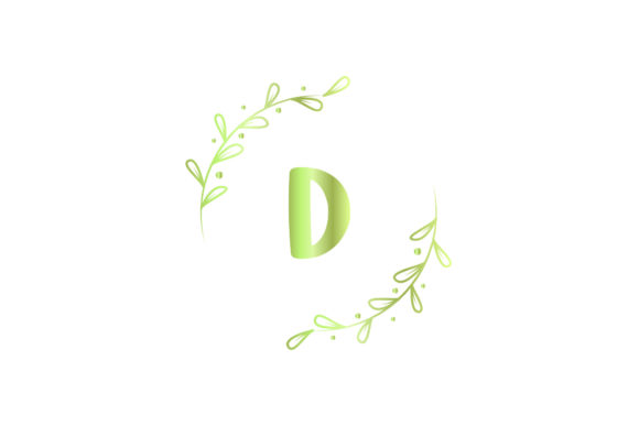 Monogram Letter: A Versatile Graphic for Crafts and Handmade Projects