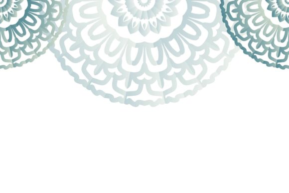 Ornament Lace Abstract Mandala: A Versatile Graphics Asset for Website and Editorial Design