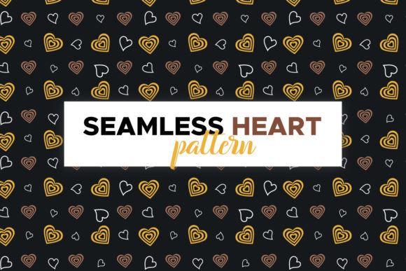 Seamless Heart and Love Pattern Free: A Graphic Design Asset for Modern Branding