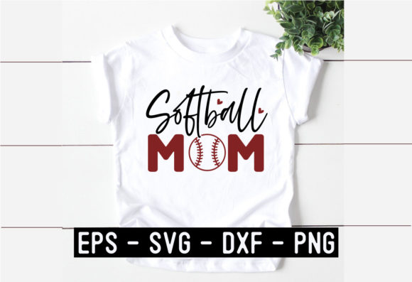Softball-Mom SVG: A Versatile Graphic Design Asset for Crafts and Content Creators