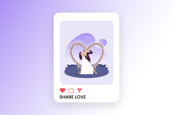 Valentine Romance Dancing Feed Graphics for Creative Sellers