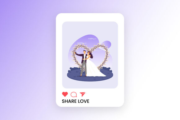 Valentine Romance Selfie Feed – A Graphics Freebie Worth Considering